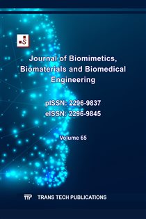 Journal of Biomimetics, Biomaterials and Biomedical Engineering Vol. 65