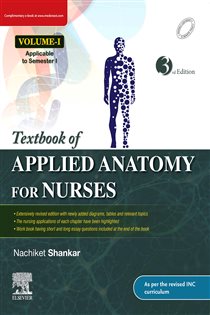 Textbook of Applied Anatomy for Nurses E-Book (3rd ed.)