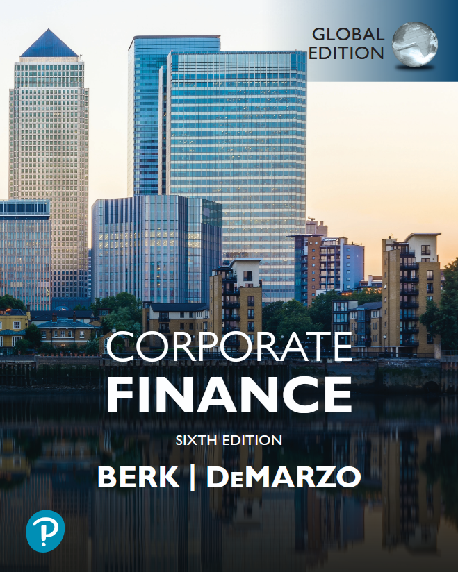 Corporate Finance 6th Edition, Global Edition