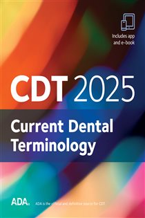 CDT 2025 Book and App Current Dental Terminology