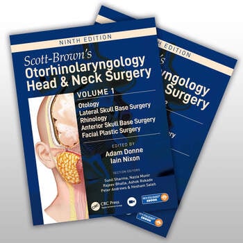Scott-Brown's Otorhinolaryngology and Head and Neck Surgery 2 volume set Edited By Adam Donne, Iain Nixon