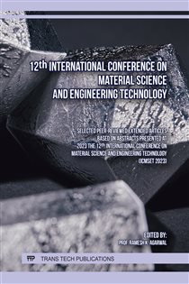 12th International Conference on Material Science and Engineering Technology