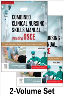 Combined Clinical Nursing Skills Manual including OSCE 2V - Set - E-Book