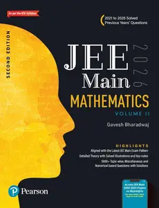 JEE Main Mathematics Vol 2 – 2026